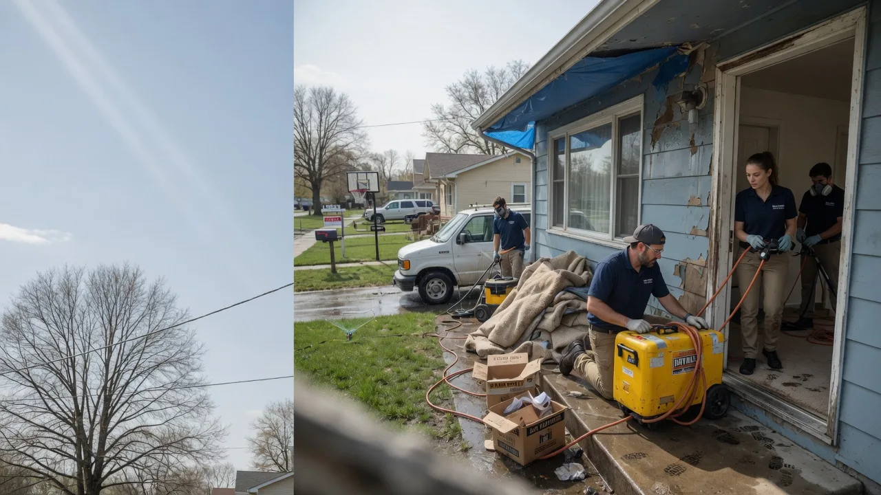 Basement Flood Cleanup in Lucasville, OH near me